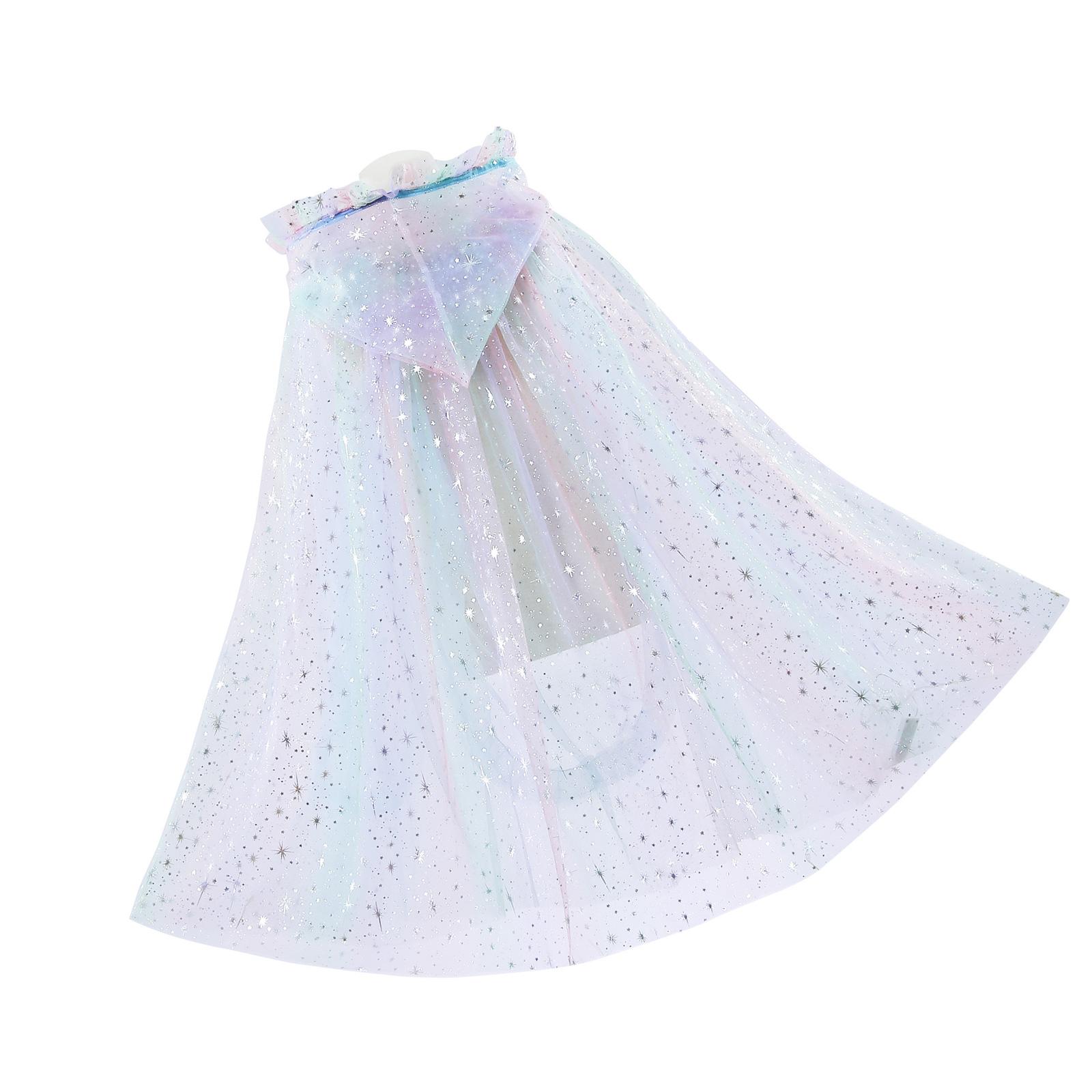 Princess Cape with LED Light Halloween Cloak Cape Hooded Cloak Halloween Costume Cloak Light Up Cape for Party 1