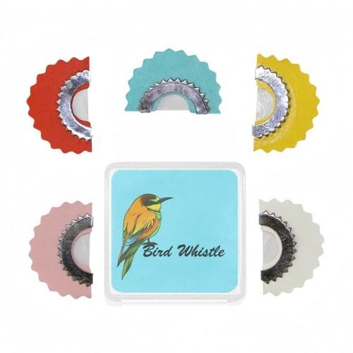 Shnmersy Bird Whistles, 5pcs/10pcs Funny Magic Bird Caller Tongue Whistling Warbler Tongue Whistles Bird Chirps Whistle Toy Noise Maker Toy for Kids a