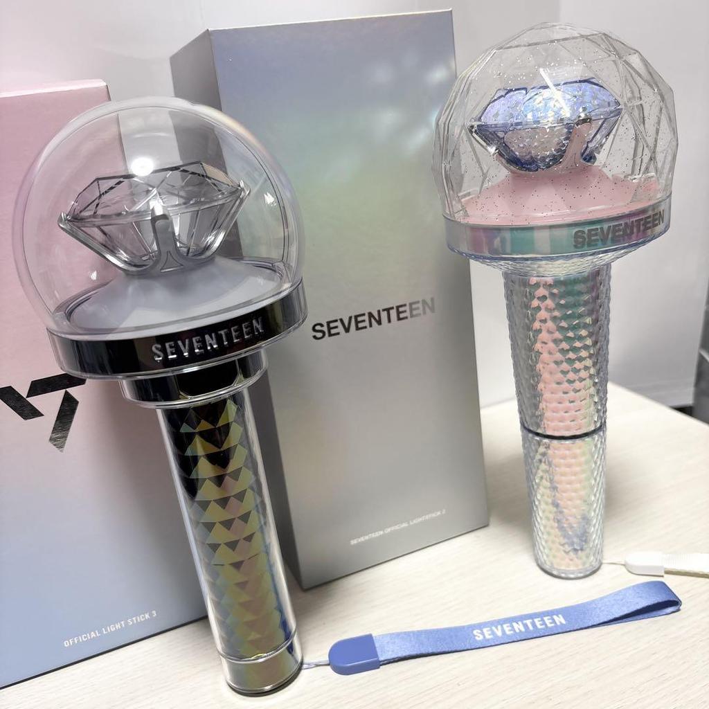 [USED] SEVENTEEN Light Stick VER.2 & VER.3 (Set of 2)
