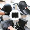 Motorrad Gepäckabdeckung Elastisch Wasserdicht Motorrad Heckablagenabdeckung mit Schnallen zur Aufbewahrung von Gepäck Helmen Taschen Schwarz MCelsiusL 40x50c