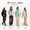 Tanbor Women's Detachable Hood Down Jacket