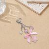 Fashionable Strawberry Keychain Star Purse Pendant Fashion Bowknot Key Jewelry Present for Youthful Fashion Enthusiasts