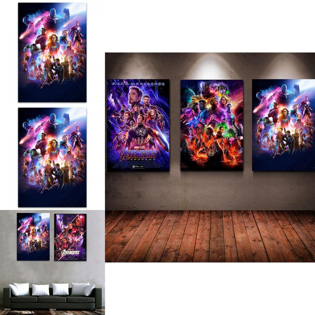 Elegant Avengers Endgame Infinity War Movie Poster Print Art 24x36 Silk Wall Decor