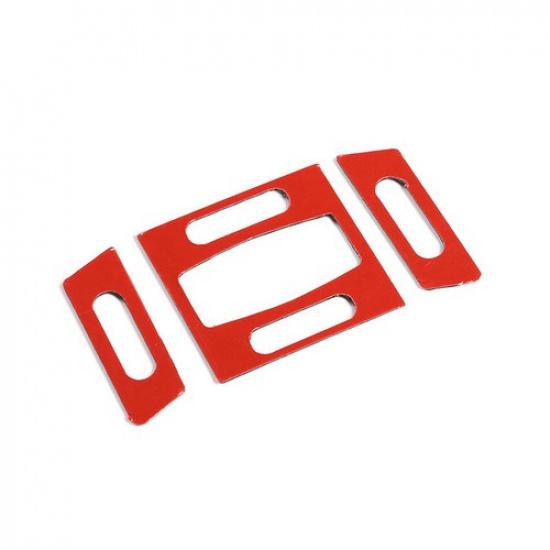 Carbon Fiber Center Air Condition Vent Frame Cover Trim For BMW 5 Series E60 E61