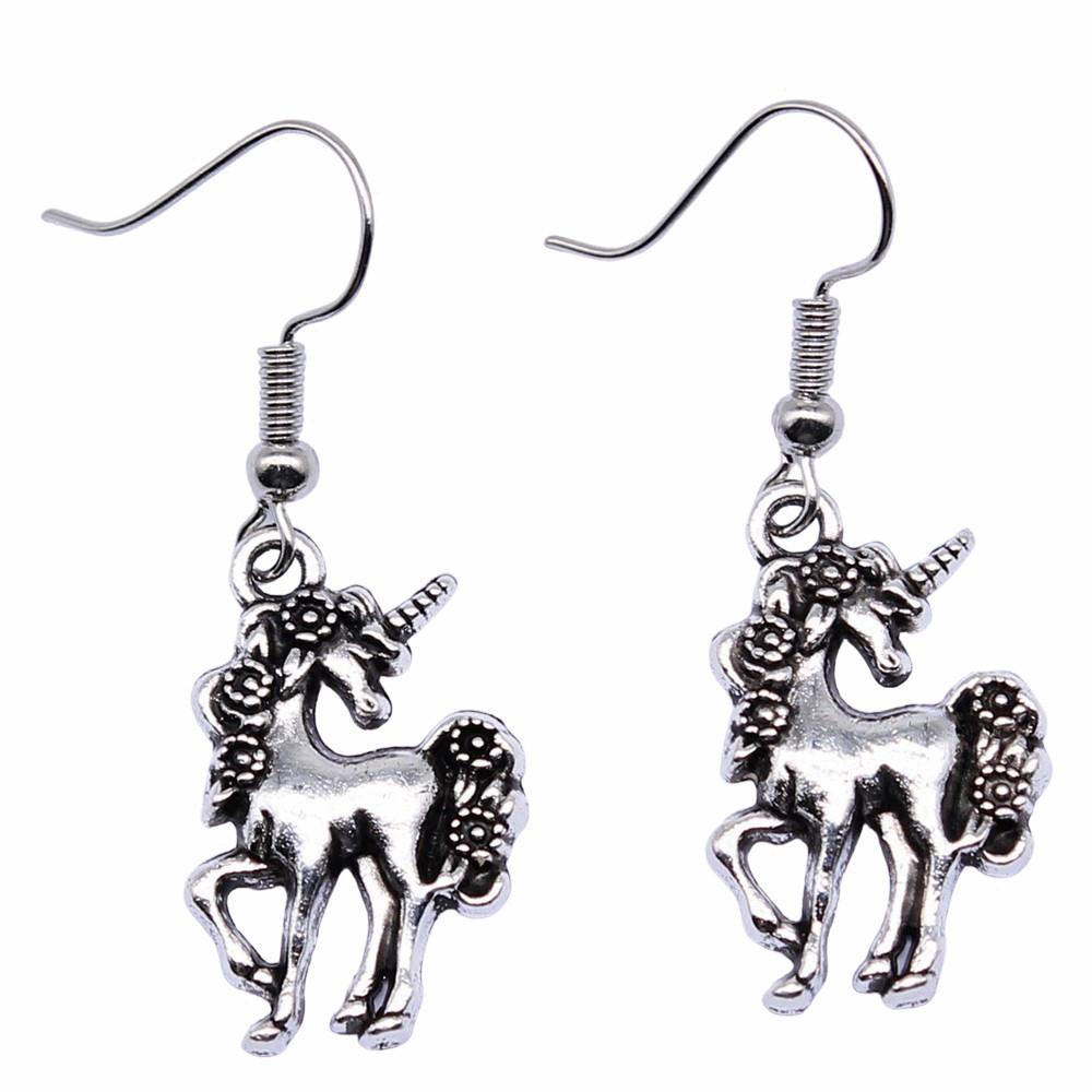 Streetwear New Arrival Dragon Snake Horse Anime-Themed Drop Earrings Unique Formal Gift for Her