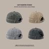 Fashion Solid Color Denim Cap Distressed Denim Adjustable Hip Hop Hat Street Style Bonnet