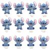 TOP TOY Disney "Mini Fluffy Stitch" Series [Assorted Box of 30] Blind Box Figures, Soft Vinyl Toys, Gift, Birthday Present, Disney Character