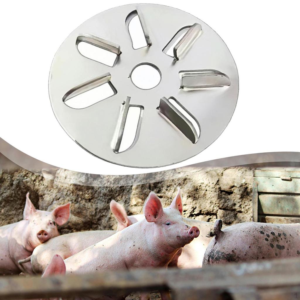 Pigs Hair Scraping for Slaughter Hairs Removing Disc Metal Remover Cattle Farm Family