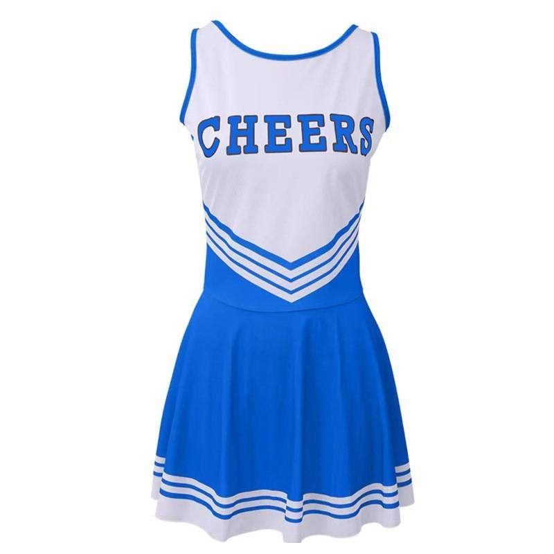 Cheerleading Performance Costume Sexy Football Baby One-piece Cheer Dress Stage