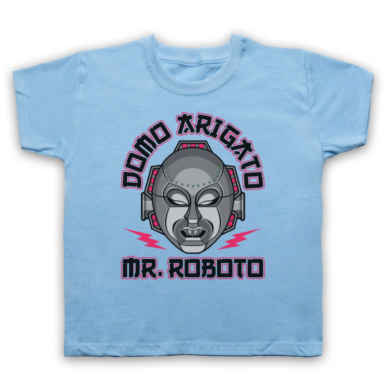 STYX MR ROBOTO DOMO ARIGATO ROCK BAND KILROY WAS HERE KIDS CHILDS T-shirt 130