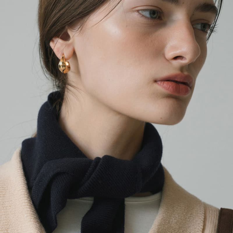 

Siyazu SIAC3091 Golji Petite Knit Scarf_Navy Navy