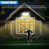 Solar Sensor Lights PIR Motion Sensor Lamp 288LED Outdoor IP65 Waterproof for Porch Garden Patio Yard Garage Pathway with 3 Mode