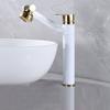 Multifunction Bathroom Faucet Gold Sink Faucet Hot Cold Water Mixer Crane Deck Mounted Universal Water Taps Black White