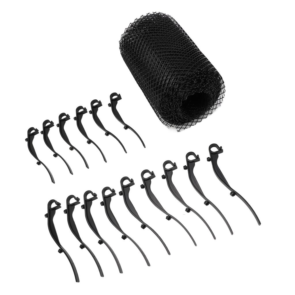 Plastic Gutter Guard Mesh Roll Prevents Clogging Water Pipe Leaf Filter Gutter Guard Netting for