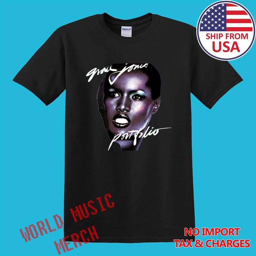 

Grace Jones Portofolio Men s Black Size S-5XL 3XL