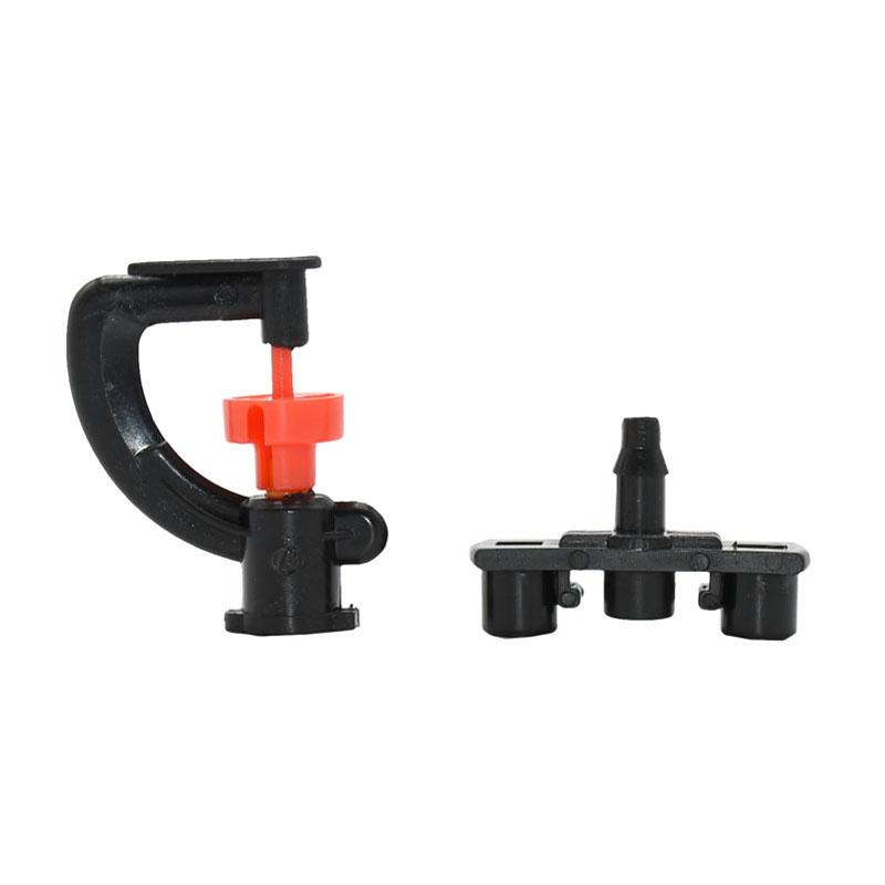 Wxrwxy Rotating Water Sprinkler Greenhouse Hanging Nozzle Rotating Sprinkler Nozzles G Drip Irrigation Gardening Watering 50pCS