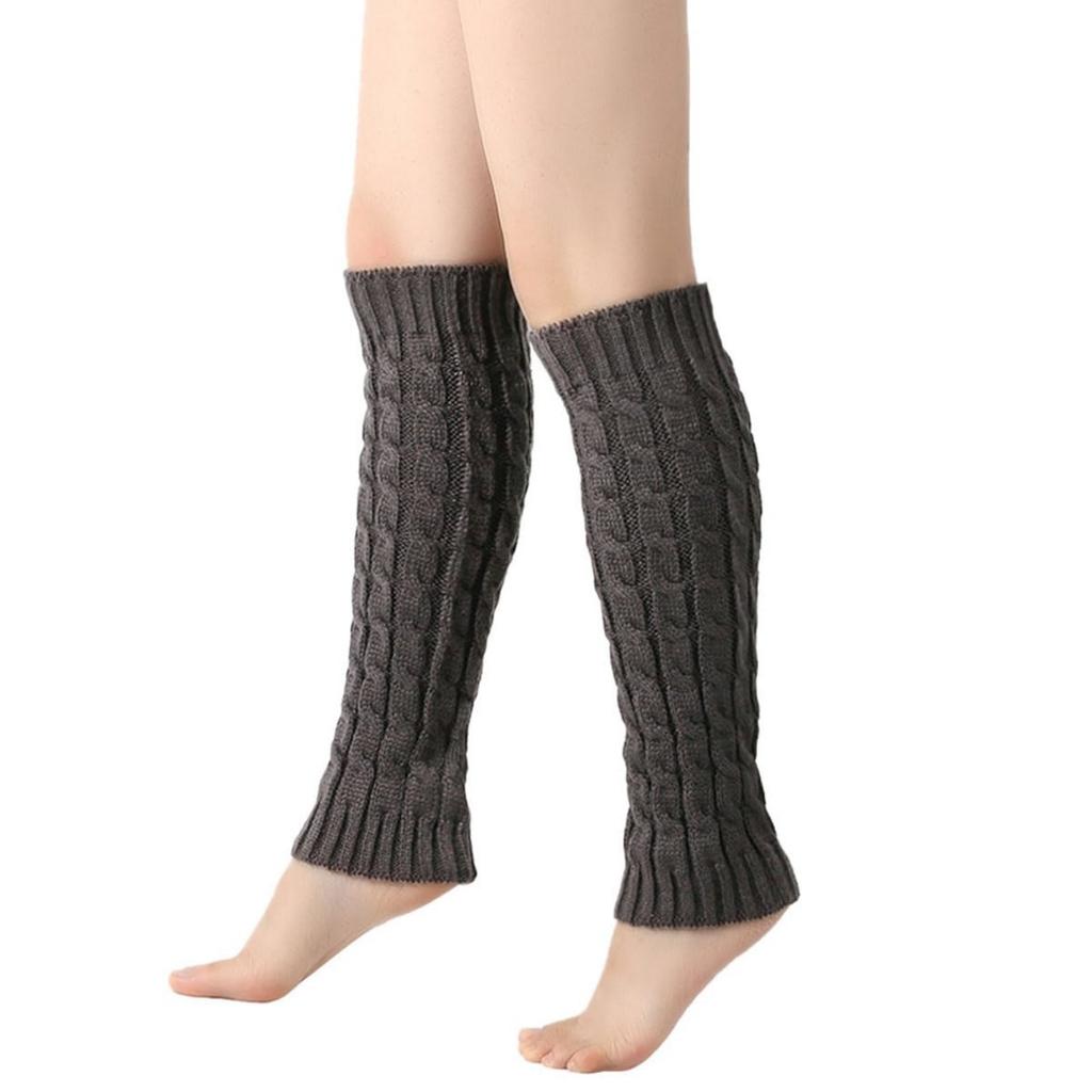 Women's Winter Piled Socks Eight-character Twisted Knitted Coarse Wool Socks