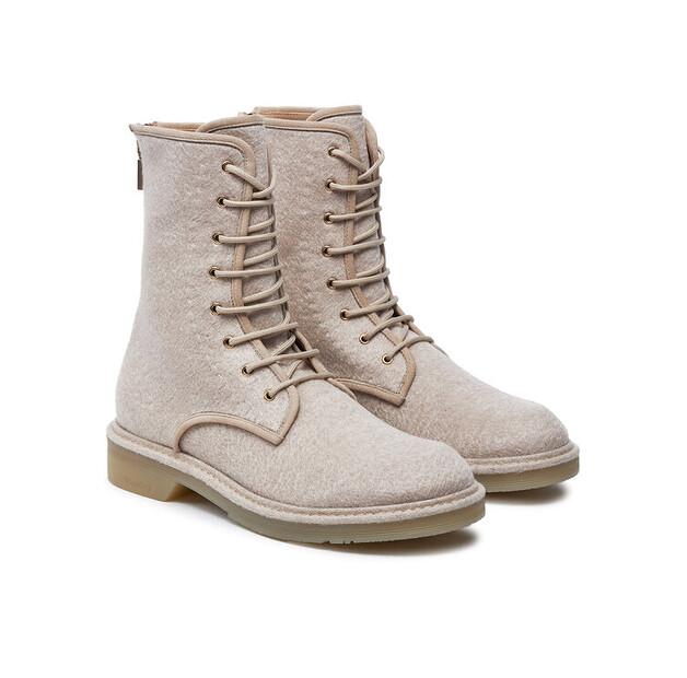 Ankle Boots Max Mara Bakerzip 2424796072600 Beige