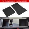 Center Console Organizer Tray Storage Box Stowing Tidying Lower Bottom Mat Tray Cup Pads For New Tesla Model 3 Highland 2026