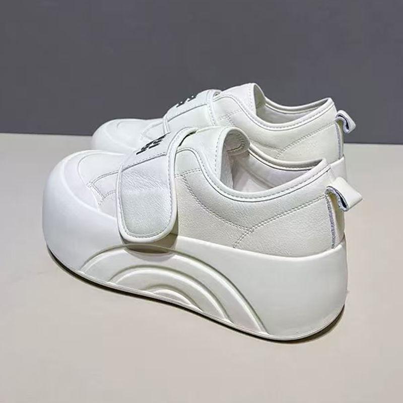 This Year's Popular Shoes New Velcro Bread Shoes German Training Shoes Platform Heightening Versatile Casual Shoes