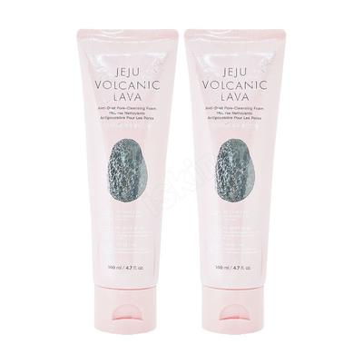 1+1 THEFACESHOP Jeju Volcanic Soil Anti-Dust Pore Cleansing Foam 140ml