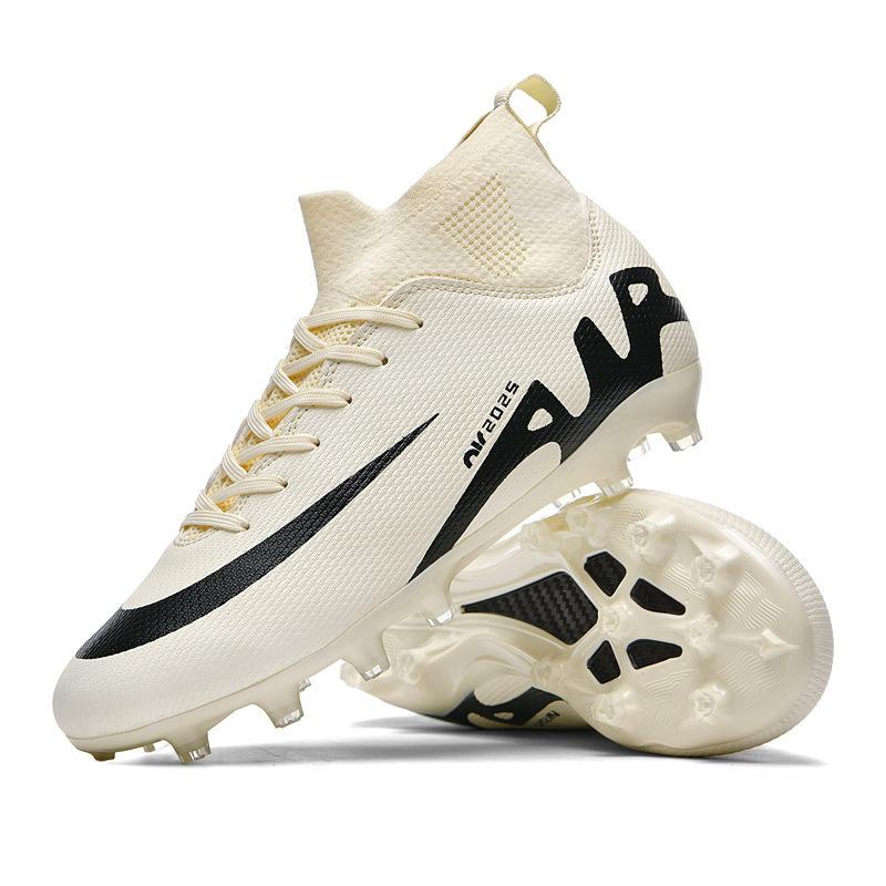 Thorns 15 High-top Mandarin Duck Football Shoes Broken Nails Ping AG Long Nails Boys and Girls Adolescent Student Training Shoes