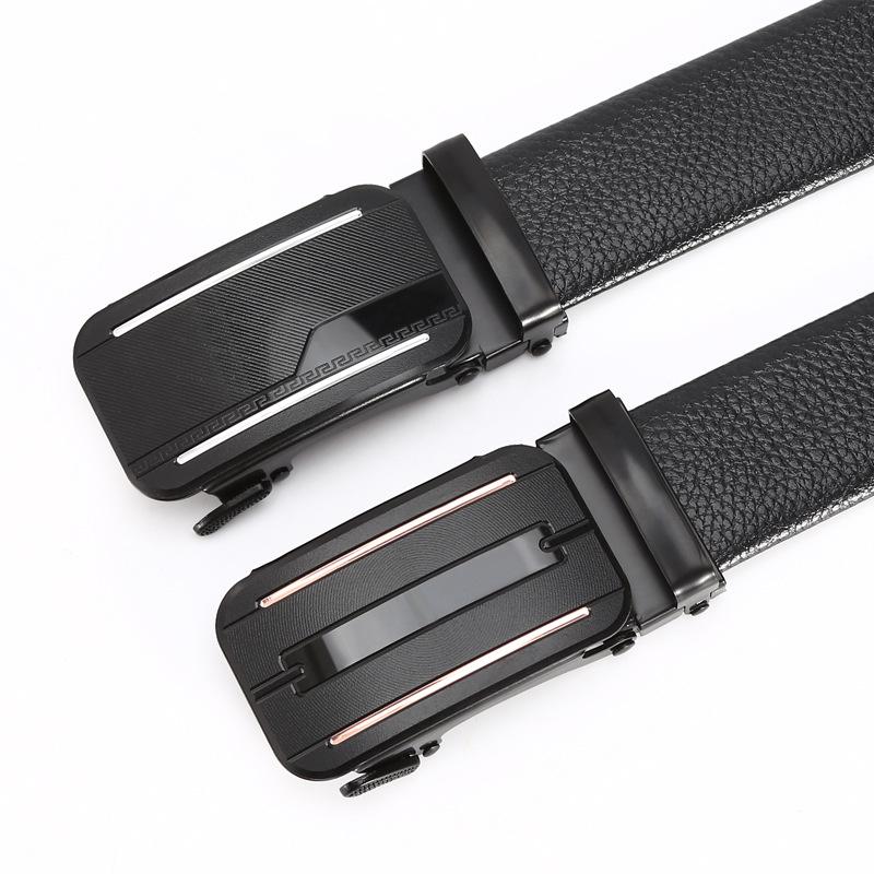 Belt Men'S Business Automatic Buckle Belt Chaozhongqing Pants Belt Stall