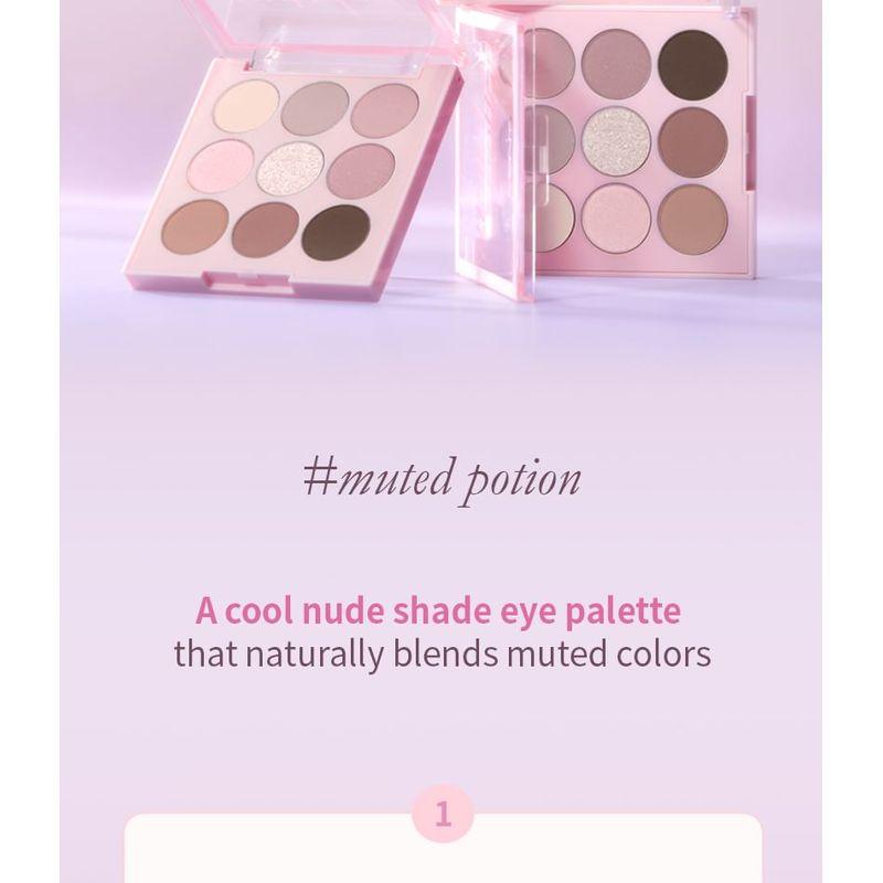 MACQUEEN - Shade Mood Eye Palette Muted Potion