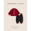 Boys' Children's Clothing, One-Year-Old Formal Wear, Stylish Winter Clothes for Boys, Children's Clothes, Girls' Suits, Red Hanfu, Winter Outfits