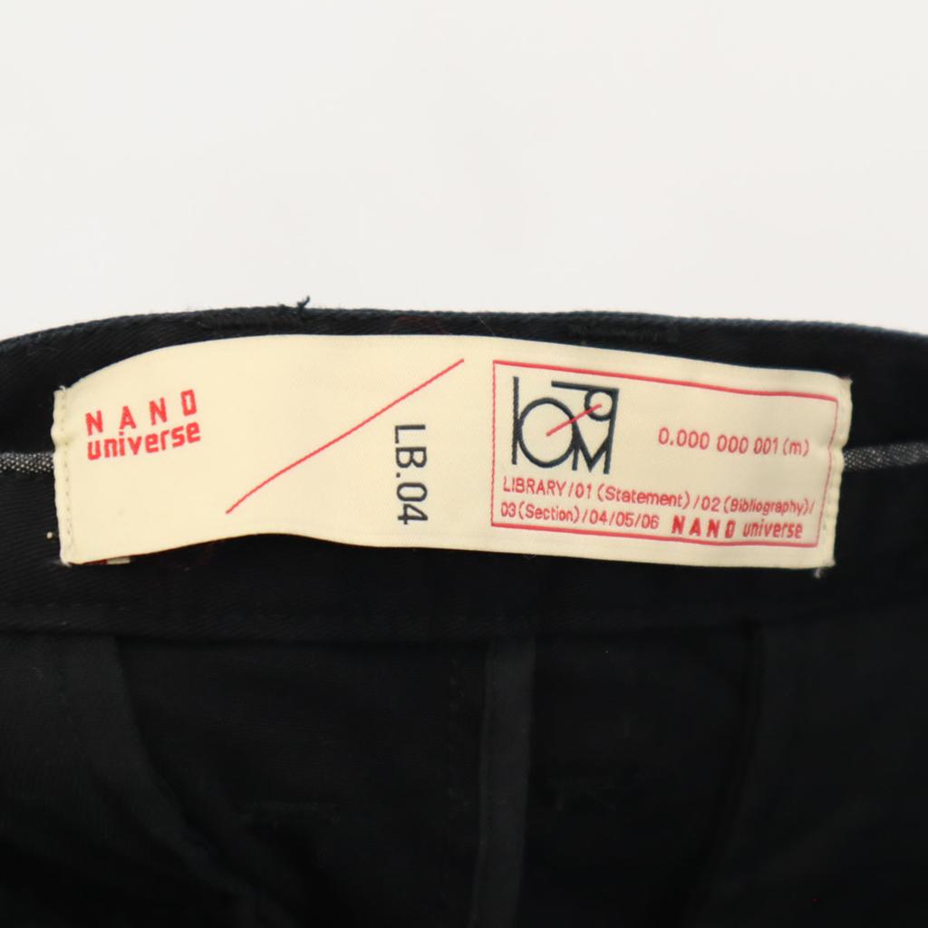 nano universe Long pants XL/L black LB.04 Men's Used