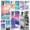 Cute Winter Snow Phone Case Coque For Xiaomi Redmi Note 10 11 12 13 14 Pro Plus 14S 13 12S 11S 11T 11E 10S Soft Coque Redmi Note