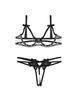 Qianqu Soutien-gorge ouvert sexy et lingerie érotique mignonne et sexy, Short, Lingerie, Sous-vêtements, Short transparent, Culotte, Extrême,