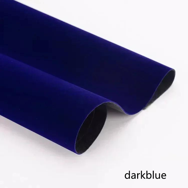 45/90*145cm 1.2mm Thick Self-adhesive Velvet Fabric Automotive Interior Furniture Decoration Scratch Resistant Plush Fabrics