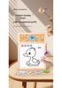 Magnetic Double-Sided Wooden Kids Whiteboard and Chalkboard - Foldable Drawing and Writing Board Toy