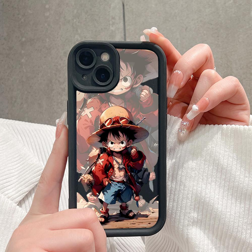 Weiche Silikon-Quadratleitern-Cartoon-Muster Vollständiger Kameraschutz Stoßfeste Hülle für OPPO Reno Realme OnePlus