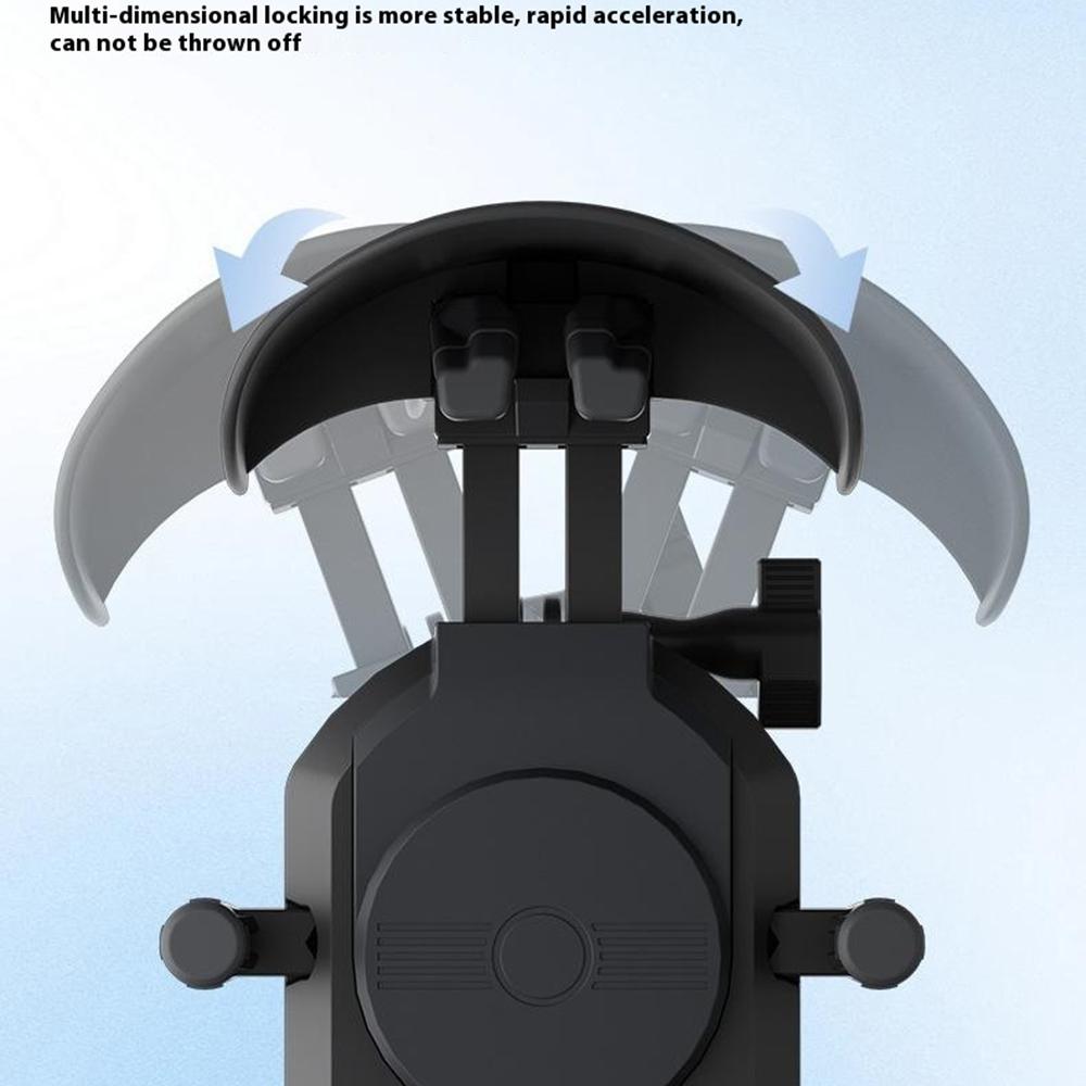 WUPP CS-2056B2 Suport de Telefon pentru Ghidon Motocicletă Anti-Șoc Suport de Telefon Stand