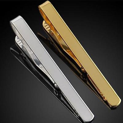 1 Stück Herren schlicht schlicht dünn Krawatte Krawatte Bar Clip Verschluss Business Zubehör Geschenk