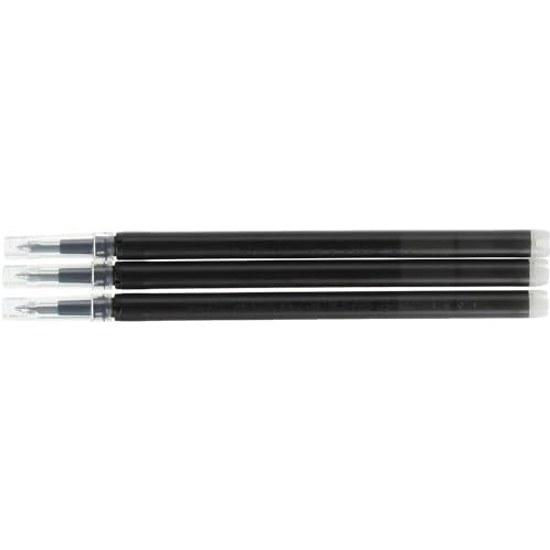 Pilot Replacement Ink Refills Friction Ballpoint Pen 0.5mm Black 3 Pieces LFBKRF30EF3B ( 3)