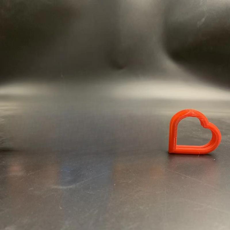 Heart Ring Shape Desktop Photo Holder Decorative Frame Stand For Home Bedroom Instant Photo Display
