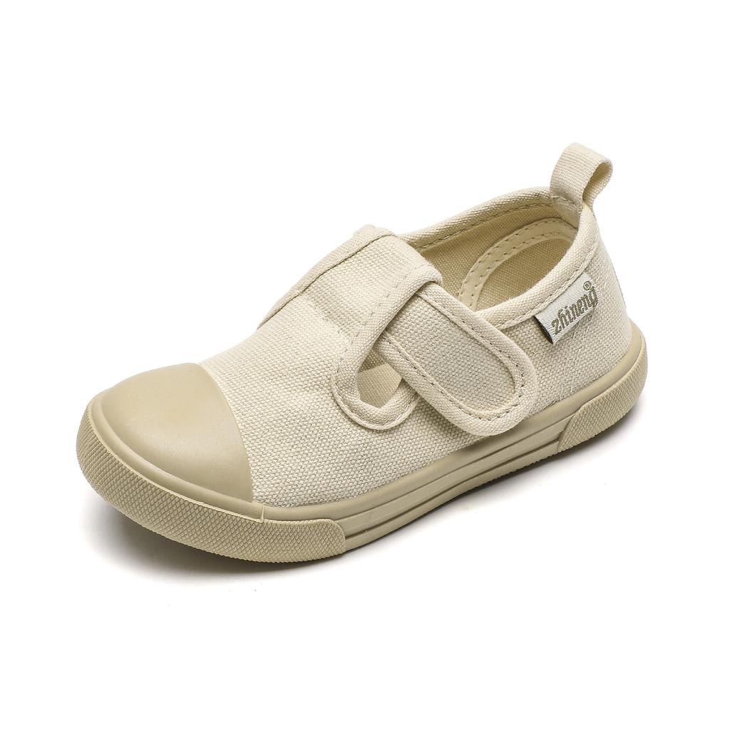 Canvas Shoes Boys Girls Velcro Shoe Straps Slip-resistant Shoes