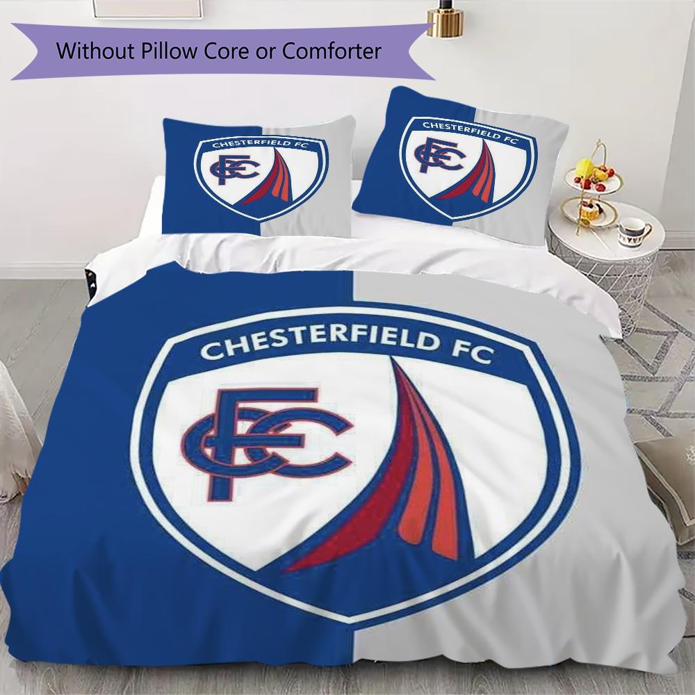 Chesterfield F.C. Raksta Gultasveļas Komplekts