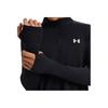 Under Armour Tech Brand Logo 1/4 Zip Training Long Sleeve Hoodie Men Hoodies Black 1385977-002