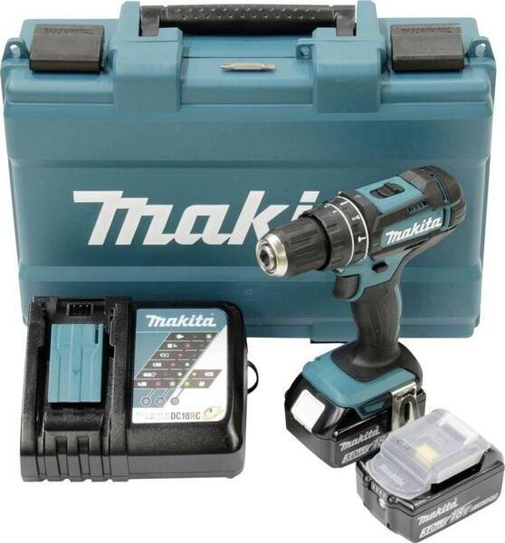 Ударный шуруповёрт Makita DHP482DHP482RFE + 2 x 3 Ah + Зарядное устройство