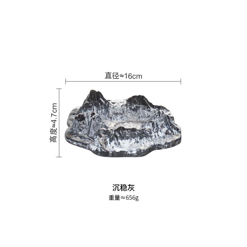 Cigar Creative Personalized Ashtray Office Bar Hotel Glacier Ashtray Luxury Home Furnishings