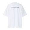 Letter Embroidered Neckline Short Sleeve T-shirt Casual Top Men's Summer Loose Round Neck Half Sleeve T-shirt Instagram High Street Trendy