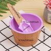 1Set  Kids Ice Cream Bowl Spoon Set Durable Children Gifts Lovely Dessert Bowl DIY Ice Cream Tools Icecream Bowl+spoon