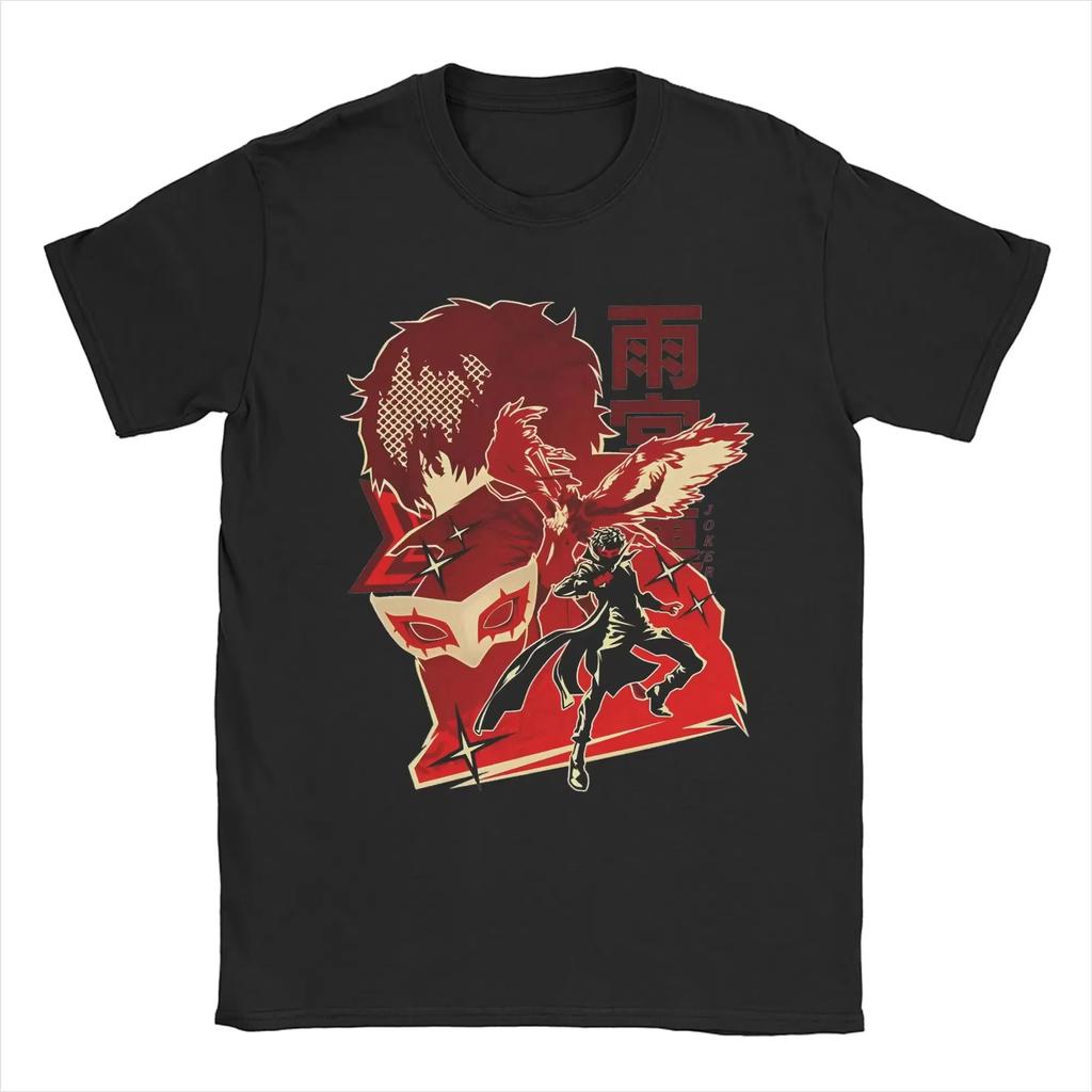 Classic Anime Character Printed T-shirts Summer Pure Cotton Men's and Women's T-shirts Short Sleeves Autumn and Winter Innerwear