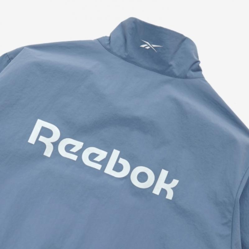 Reebok Legend Warm Up Windbreaker   Blue Reju5ej13b4