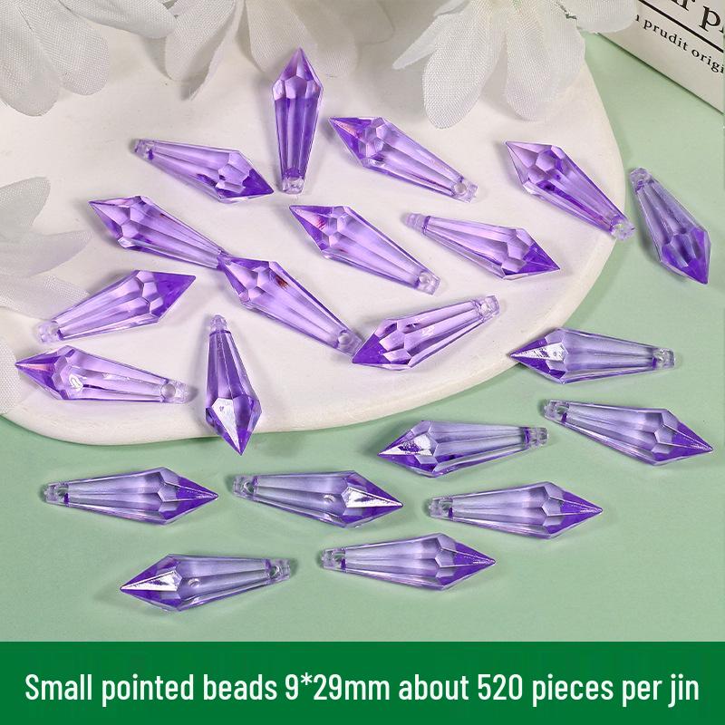 Acrylic Crystal Bead Pendant - Decorative Hanging Ornament for DIY Curtains