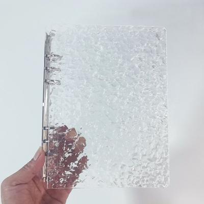 Przezroczysty Album na Zdjęcia Wzór Fali Wodnej Kolekcjoner Kart Idol Kpop Idol Przechowywanie Zdjęć